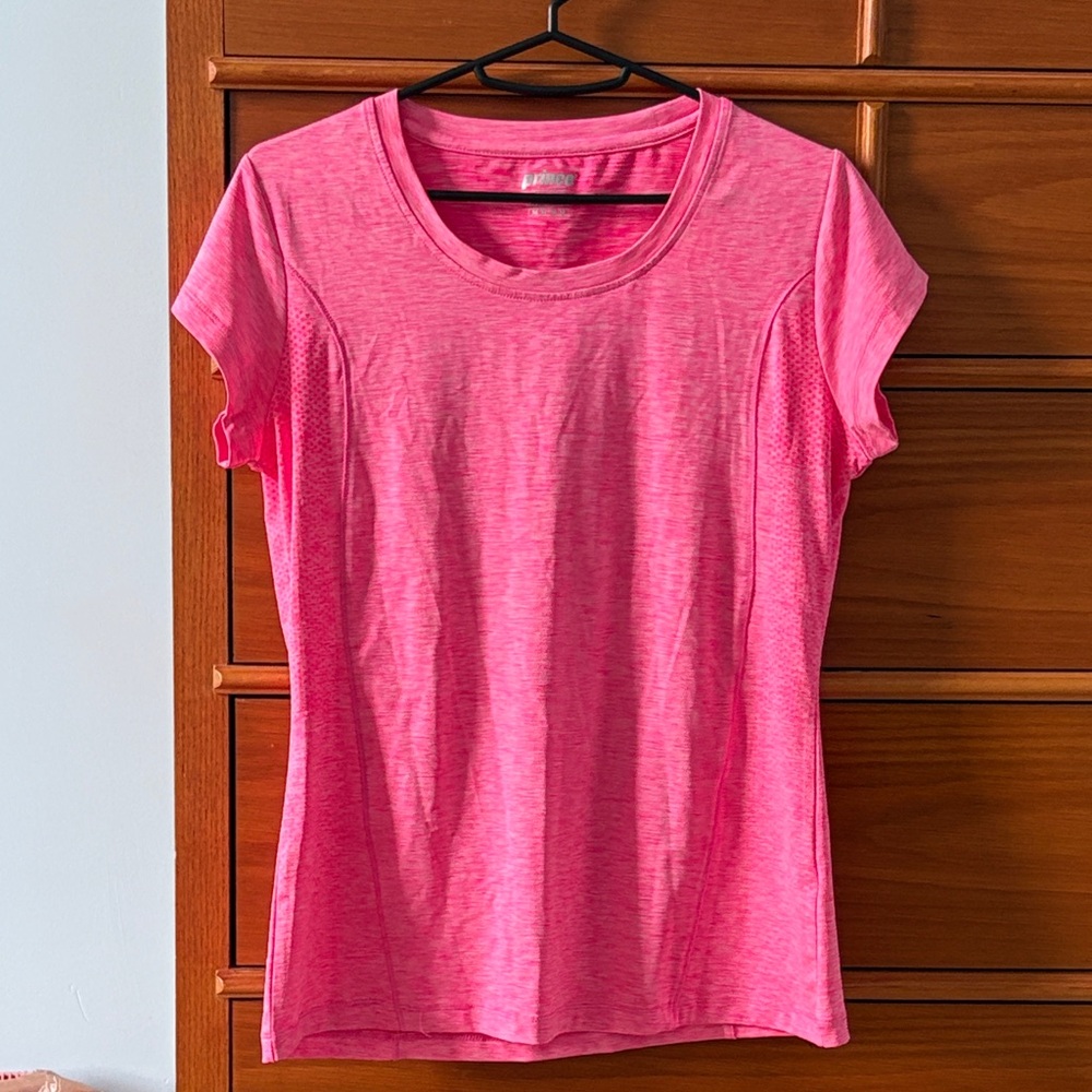 Prince Bright Pink Short Sleeve Women's Tee